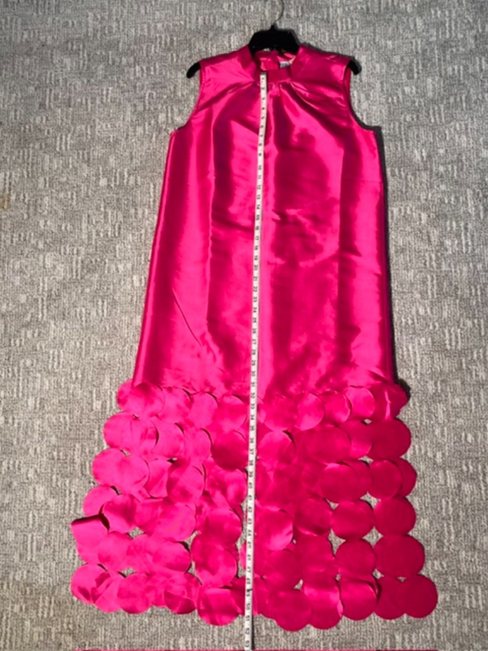 CROSBY by Mollie Burch Ponce Party dress / size M / Fringe Satin - Picture 5 of 8